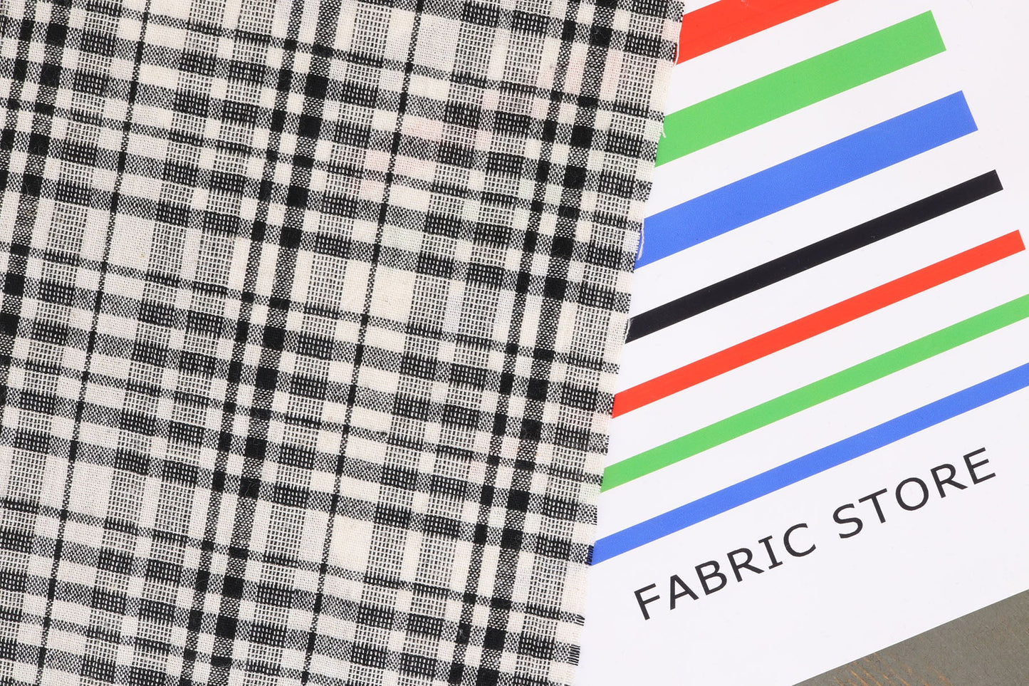 7500-7 平織(Plain) ブラック