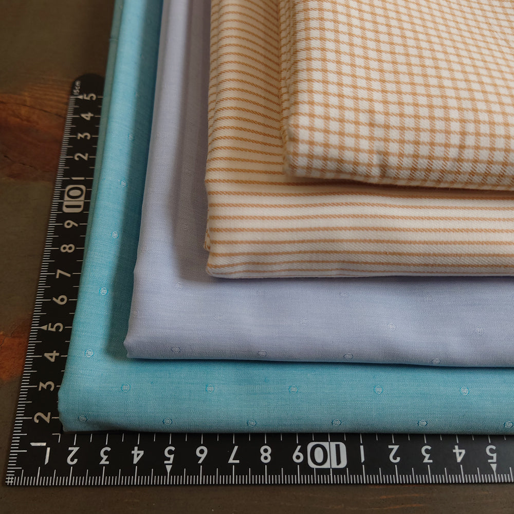 数量限定】播州織の生地セット 4枚入り – Fabric Store Plus